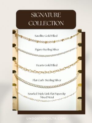 Gold filled and sterling silver chains Gold filled and sterling silver chains